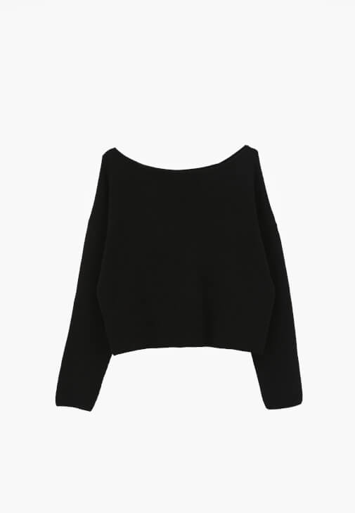 Triko Kazak ve Şort Etek Kombini