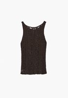 Bayan Kahverengi Ajurlu Triko Atlet