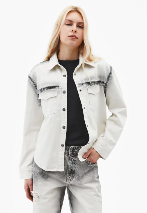  Oversize Denim Gömlek