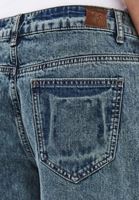 Bayan Kahverengi Düşük Bel Barrel-Fit Pantolon