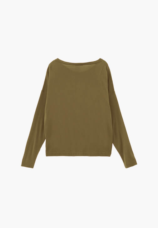 Triko Kazak ve Wide-Leg Pantolon Kombini