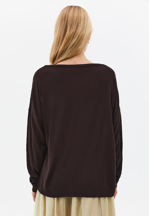 Triko Kazak ve Midi Etek Kombini