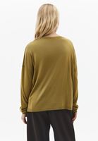 Bayan Yeşil Bot Yaka Triko Kazak