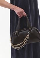 Bayan Kahverengi Aksesuar Detaylı Çanta