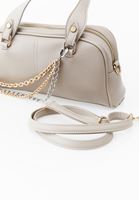 Bayan Krem Aksesuar Detaylı Çanta