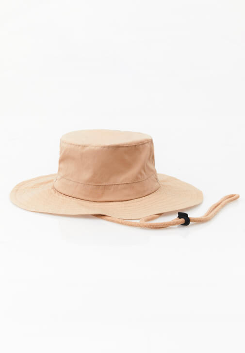 Krem Bucket Şapka