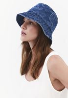 Bayan Mavi Bucket Şapka