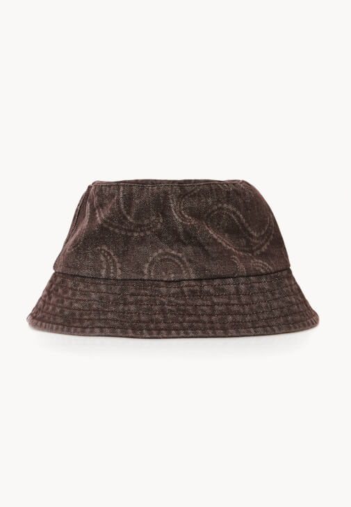 Kahverengi Bucket Şapka