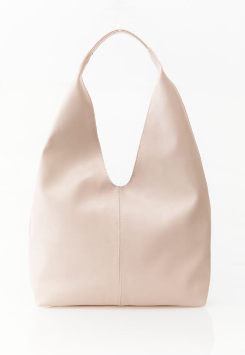Krem Askılı Tote Çanta