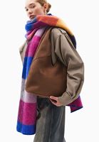 Bayan Kahverengi Askılı Tote Süet Çanta