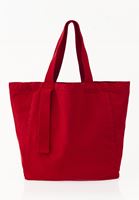 Bayan Kırmızı Askılı Tote Çanta