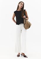 Bayan Siyah Sıfır Yaka Triko Atlet