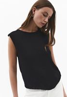 Bayan Siyah Sıfır Yaka Triko Atlet