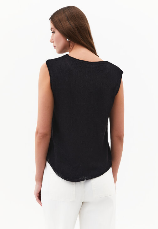 Triko Atlet ve Wide-Leg Pantolon Kombini