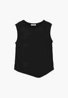 Bayan Siyah Sıfır Yaka Triko Atlet