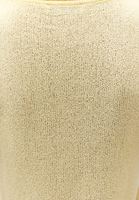 Bayan Sarı Sıfır Yaka Triko Atlet