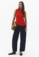 Bayan Turuncu Sıfır Yaka Triko Atlet