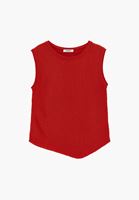 Bayan Turuncu Sıfır Yaka Triko Atlet