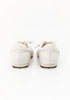 Bayan Krem Bağcıklı Spor Ayakkabı