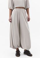 Bayan Bej Modal Balon Pantolon