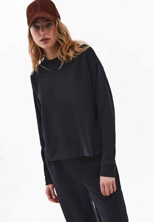 Modal Sweatshirt ve Jogger Pantolon Kombini