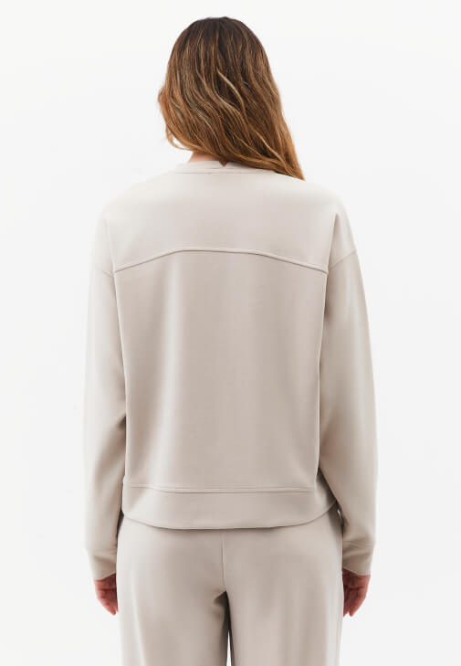 Modal Sweatshirt ve Modal Pantolon Kombini