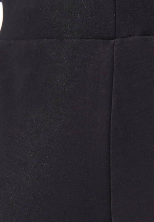 Modal Pantolon ve Kapitoneli Mont Kombini