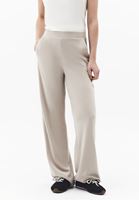 Bayan Bej Modal Straight-Fit Pantolon