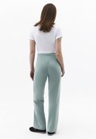 Bayan Yeşil Modal Straight-Fit Pantolon