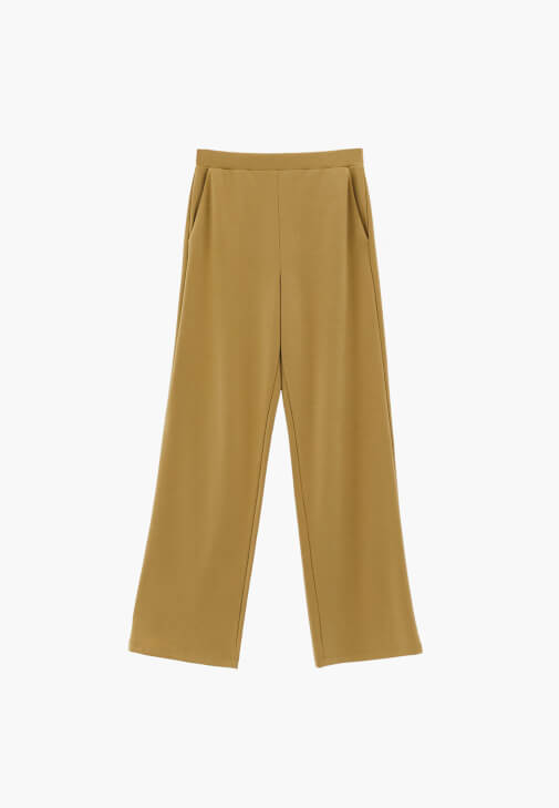 Modal Pantolon ve Triko Kazak Kombini