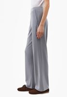 Bayan Gri Modal Straight-Fit Pantolon