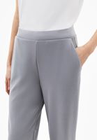 Bayan Gri Modal Straight-Fit Pantolon