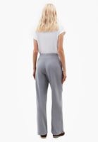 Bayan Gri Modal Straight-Fit Pantolon