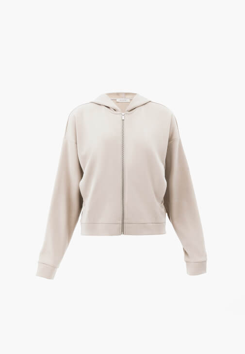 Fermuarlı Sweatshirt ve Jogger Pantolon Kombini