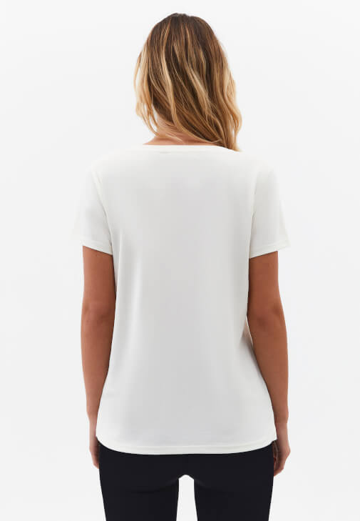 Modal Tişört ve Seamless Tayt Kombini