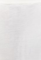 Bayan Krem Modal V Yaka Tişört