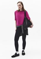 Bayan Pembe Modal Oversize Tişört