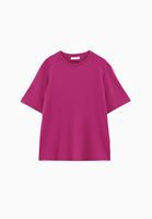 Bayan Pembe Modal Oversize Tişört