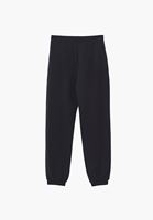 Bayan Siyah Modal Jogger Pantolon