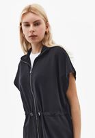 Bayan Siyah Modal Oversize Yelek