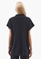 Bayan Siyah Modal Oversize Yelek