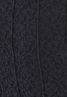 Bayan Siyah Dantelli Uzun Etek