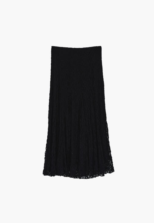 Dantelli Etek ve Ceket Kombini