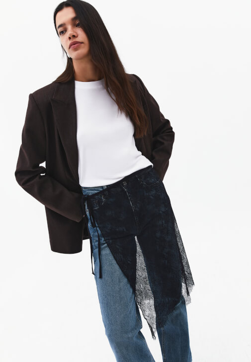 Pareo ve Pantolon Kombini