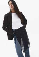 Bayan Siyah Dantelli Pareo