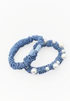 Bayan Mavi İkili Toka Seti