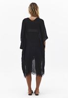 Bayan Siyah Basic Kimono