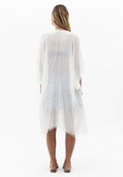 Bayan Krem Basic Kimono