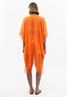 Bayan Turuncu Basic Kimono