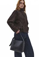 Bayan Siyah Askılı Omuz Çantası